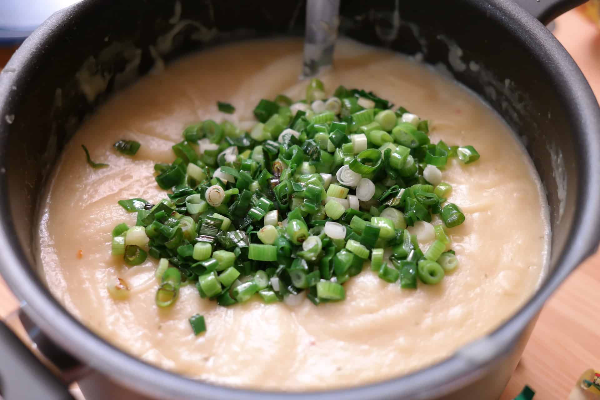 Potato soup for cheap meals