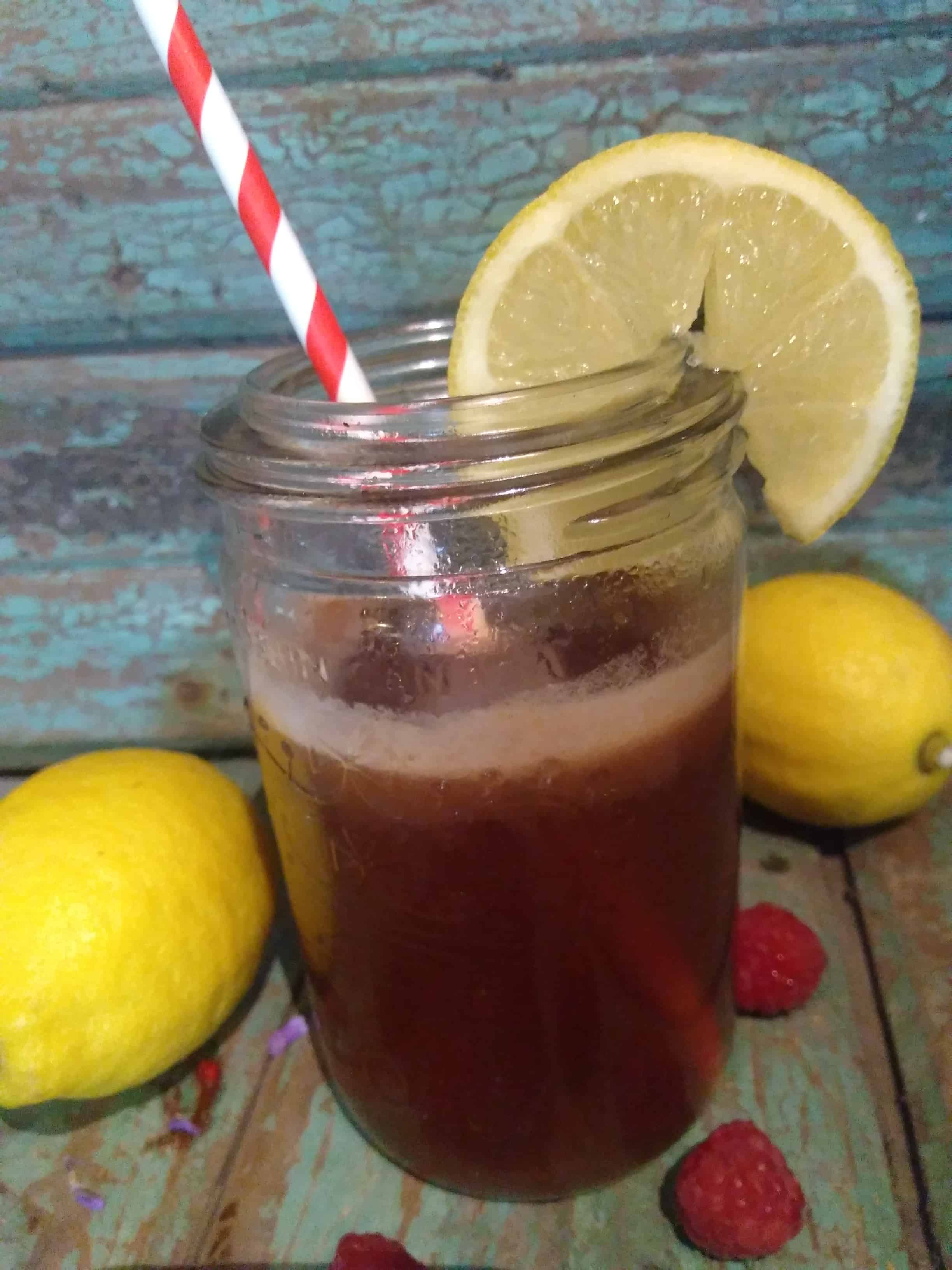raspberry iced tea