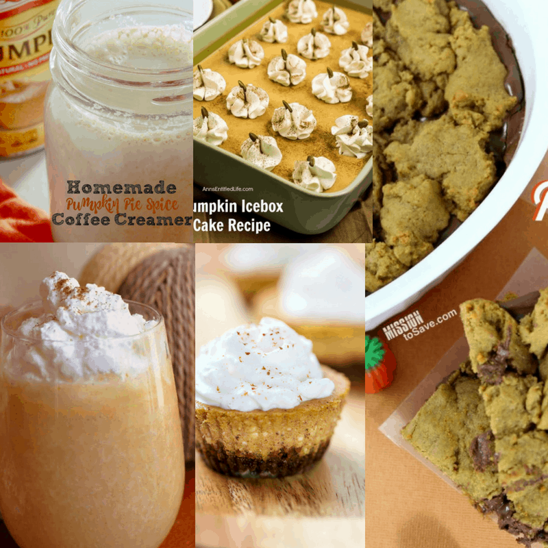 sweet pumpkin recipes
