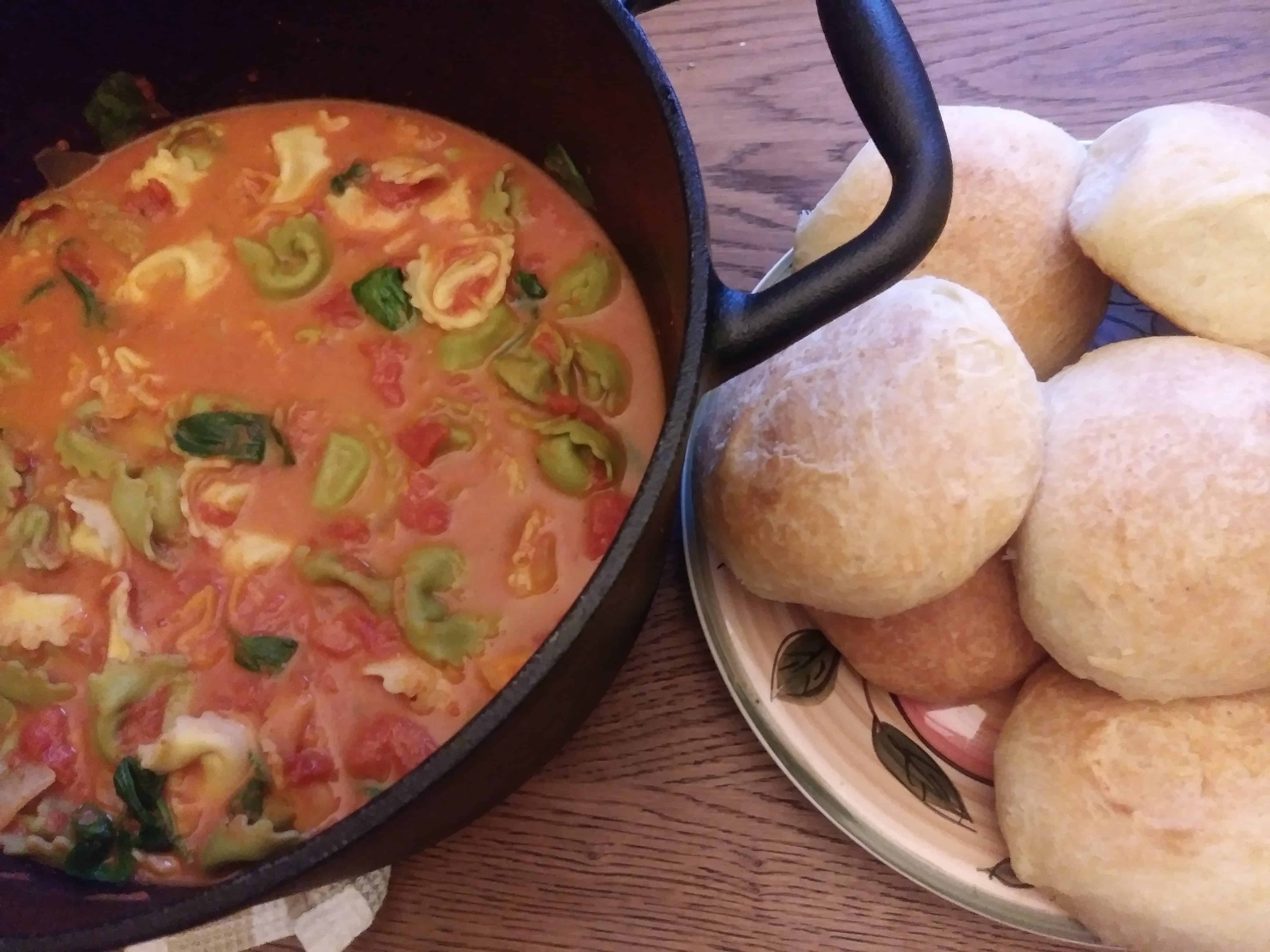 spinach tortellini soup