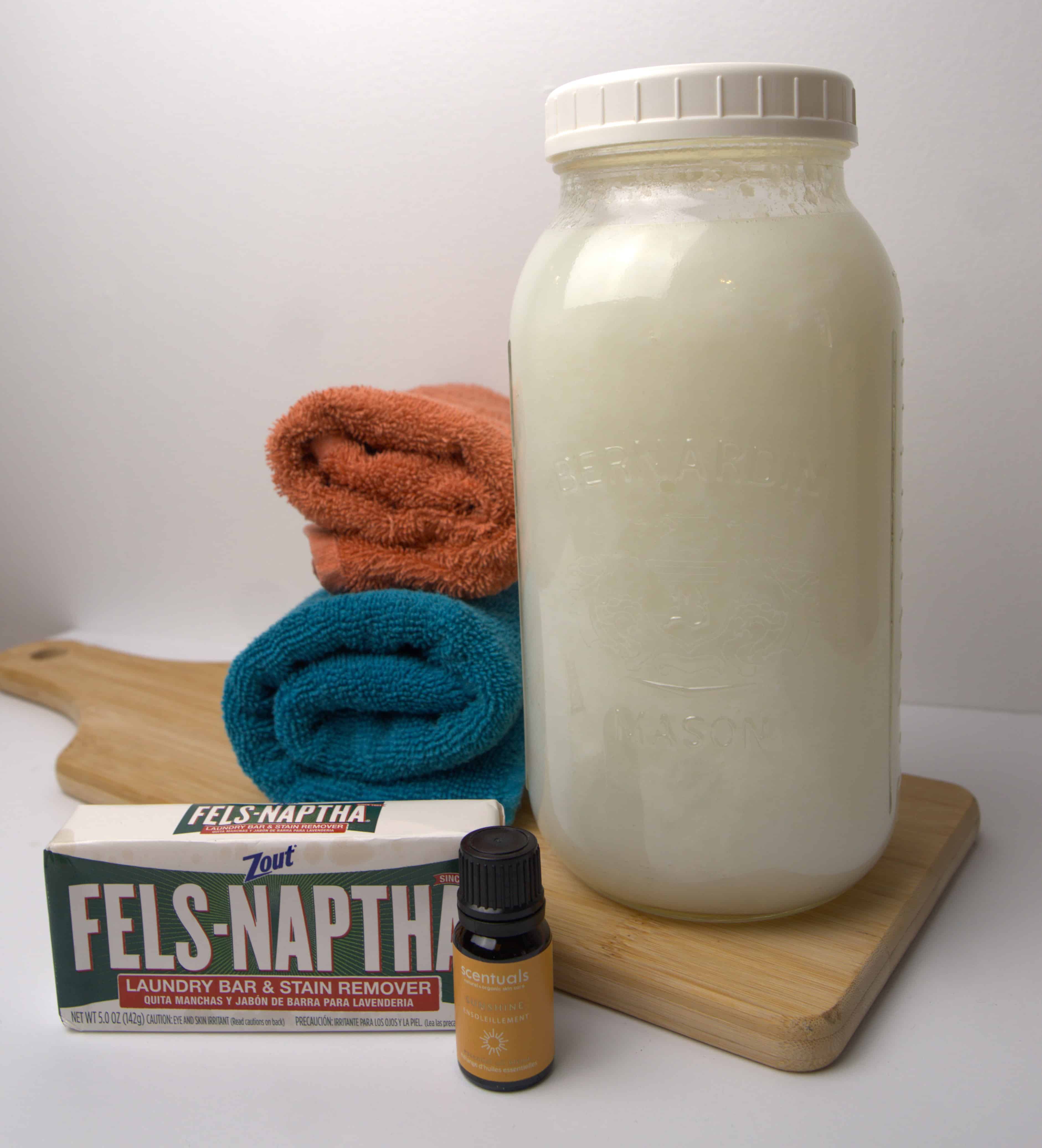 homemade laundry soap