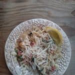 lemon spinach bacon pasta