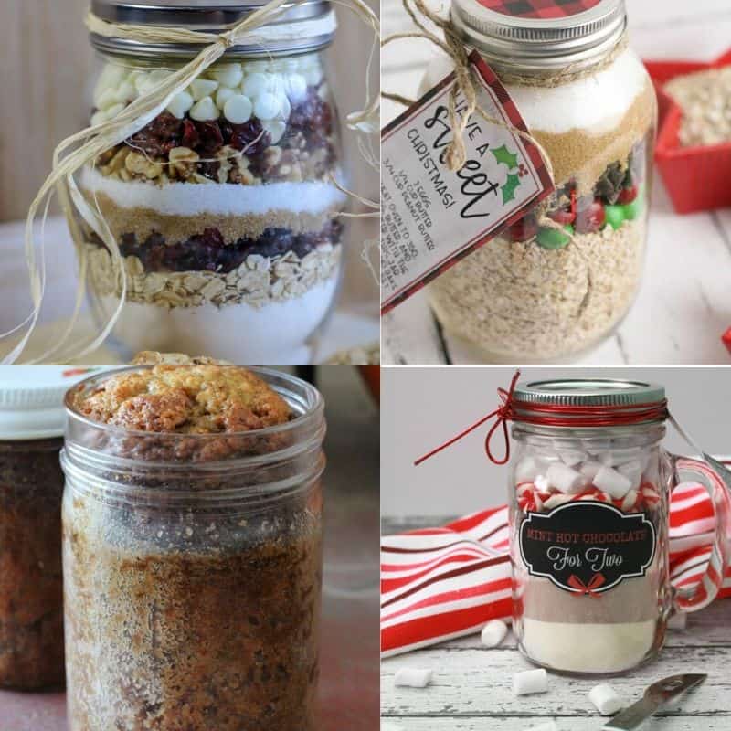Christmas jar gifts