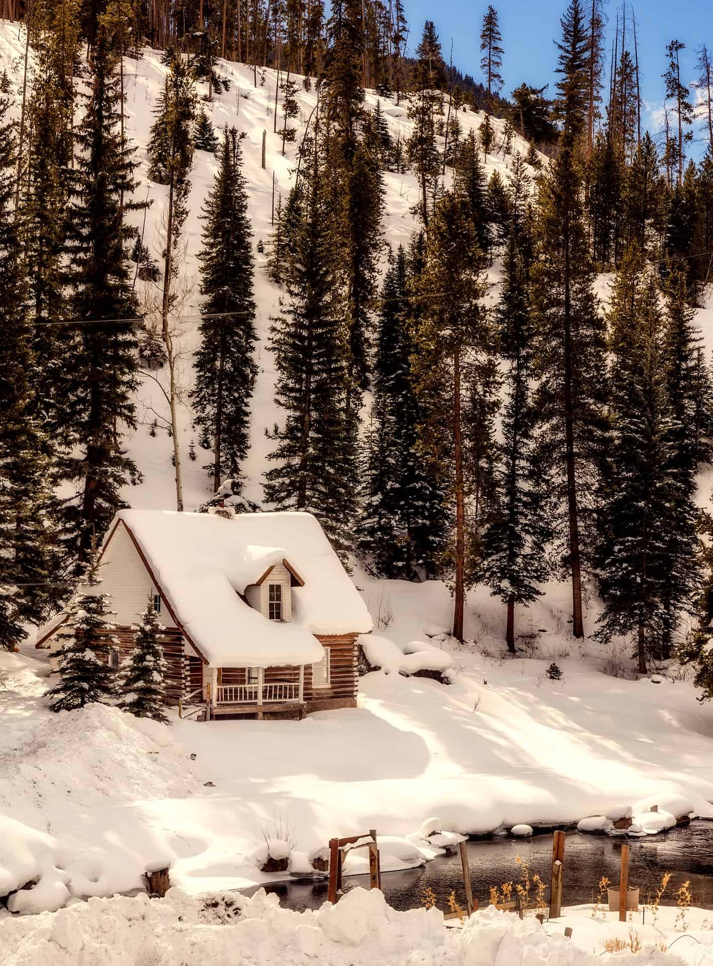 old fashioned rustic christmas