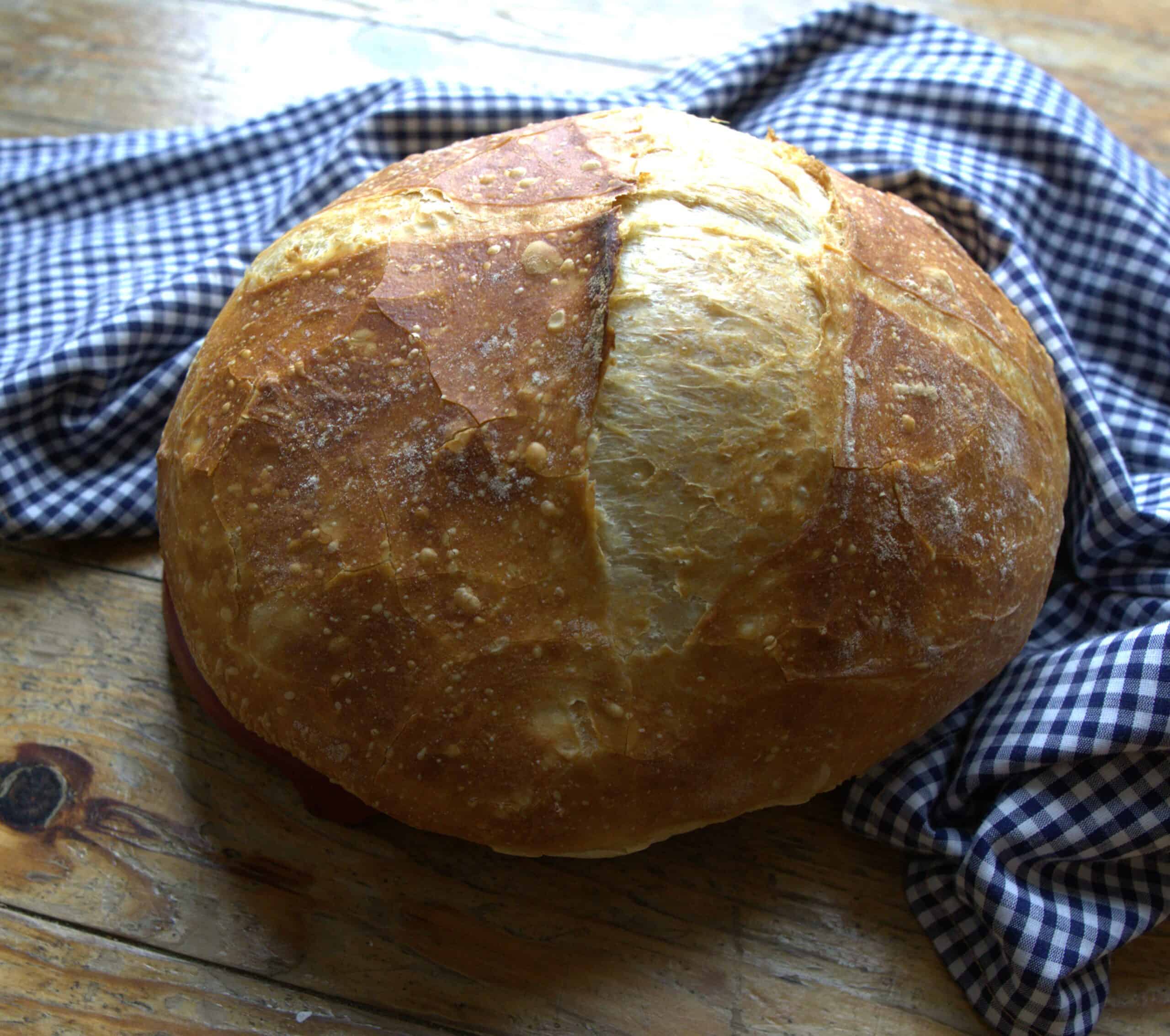 No Knead Artisan Bread