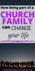 why you need a church family