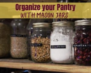 mason jar pantry organization ideas