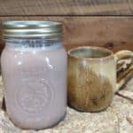 homemade peppermint mocha creamer