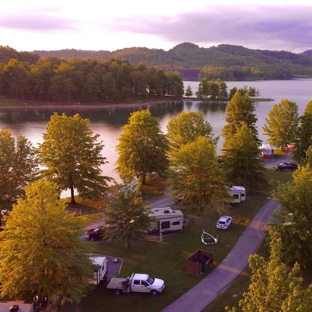 Living Full-Time in an RV Park