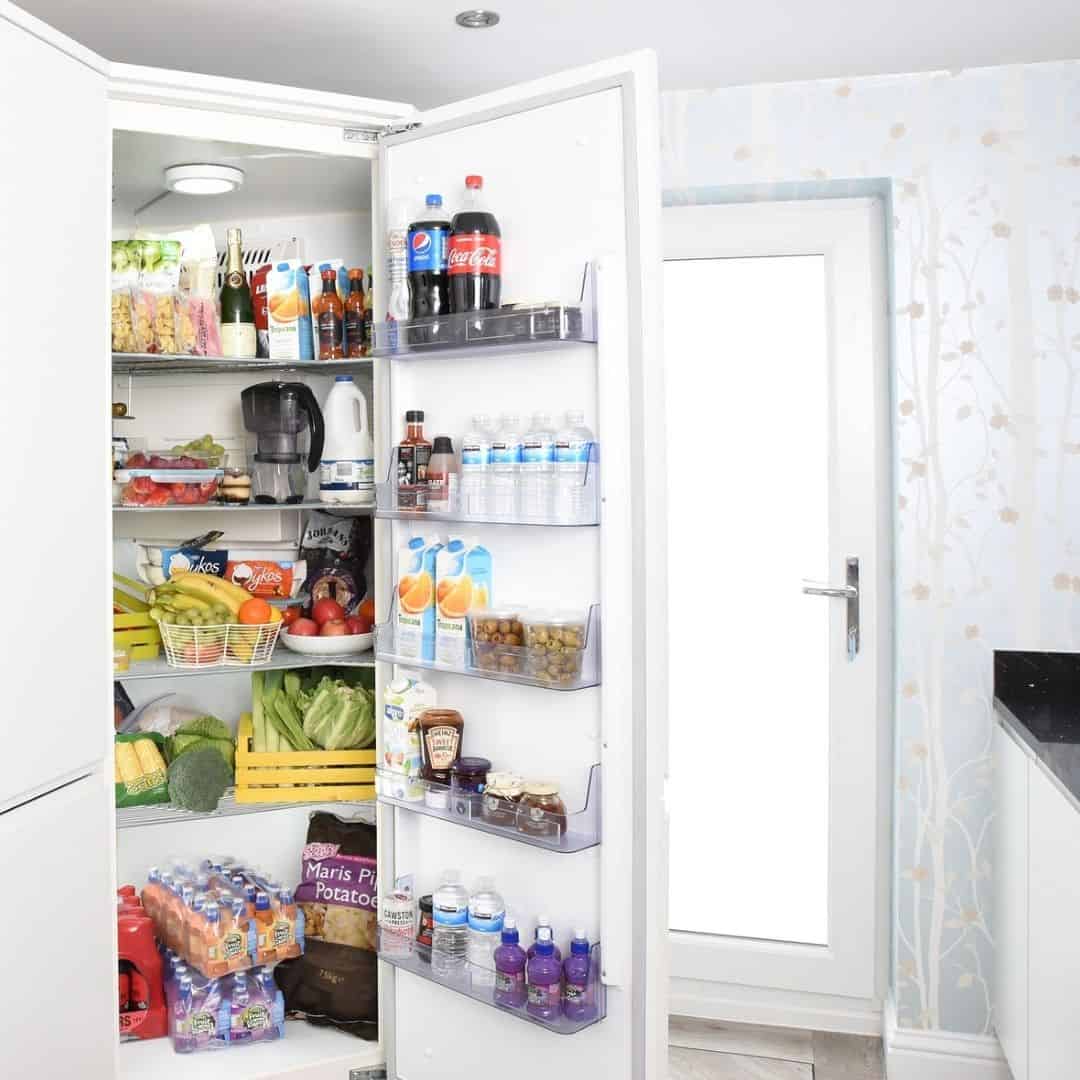 empty fridge