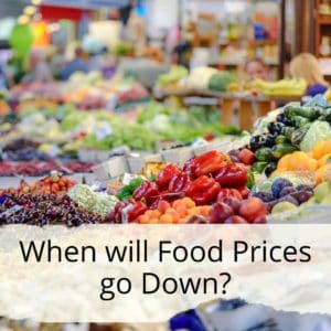 Will food prices go down hyperinflation