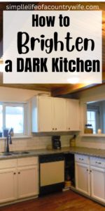 brighten a dark kitchen