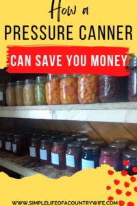 Pressure canning