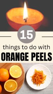 what to do with orange peels