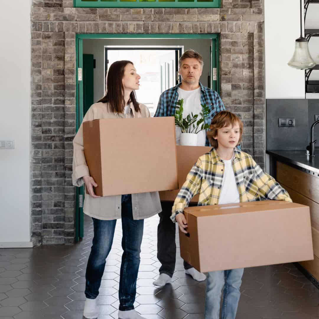 moving with kids