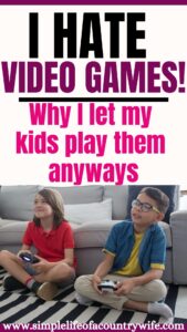 kids and video games