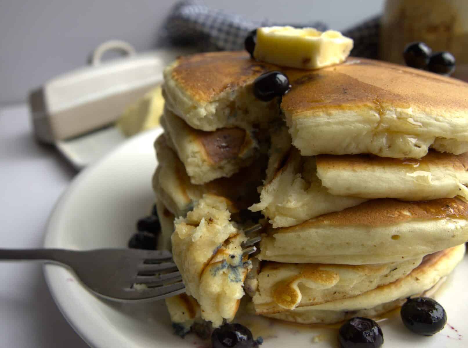 Homemade Fluffy Pancakes