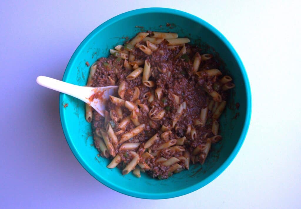 bowl of pasta