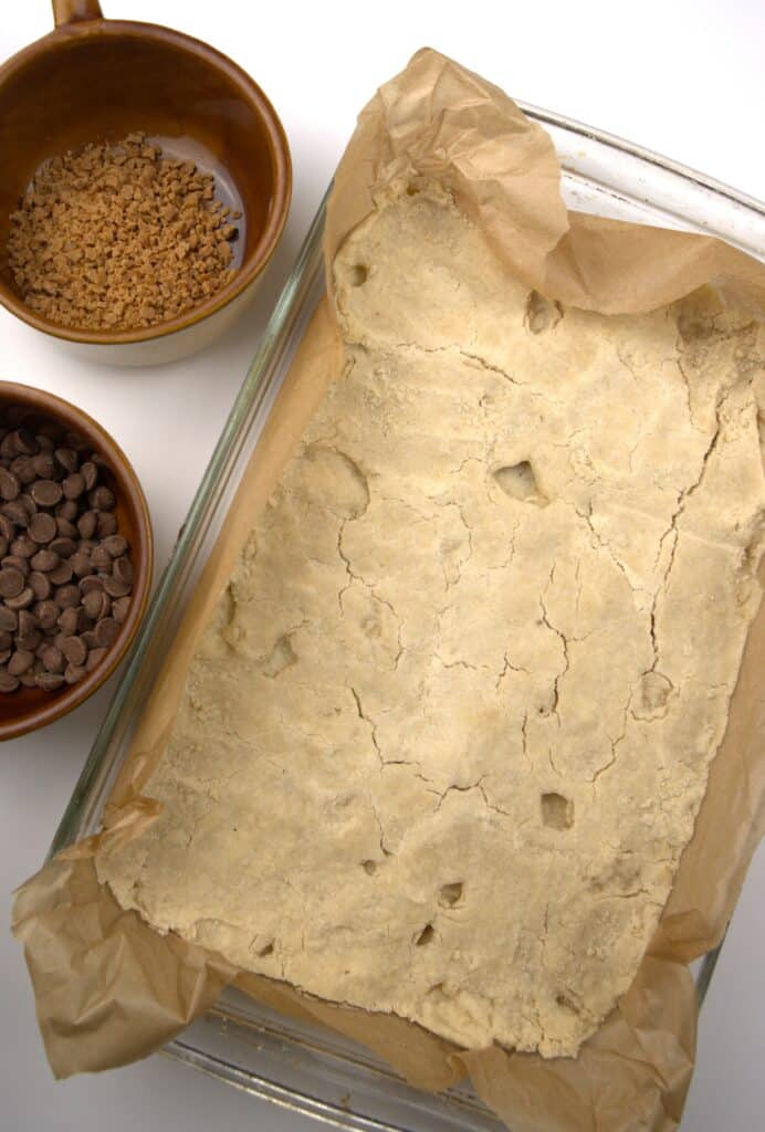 baked butter tart crust