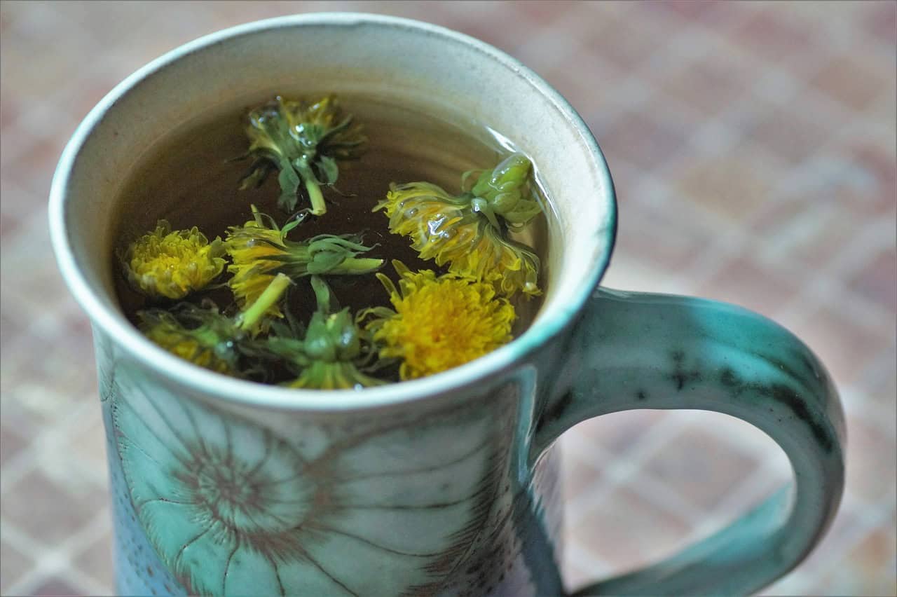 dandelion tea