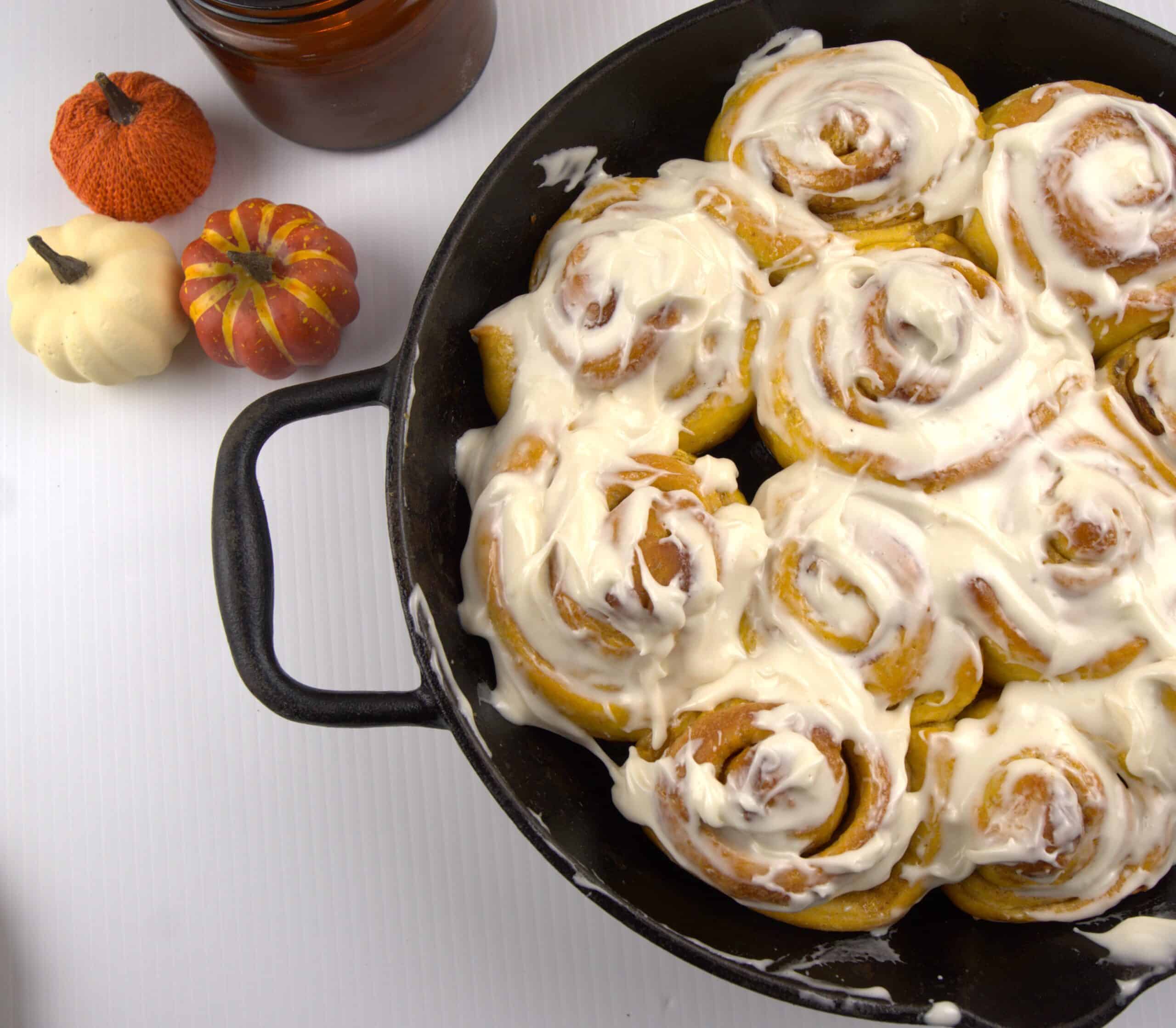 pumpkin cinnamon buns