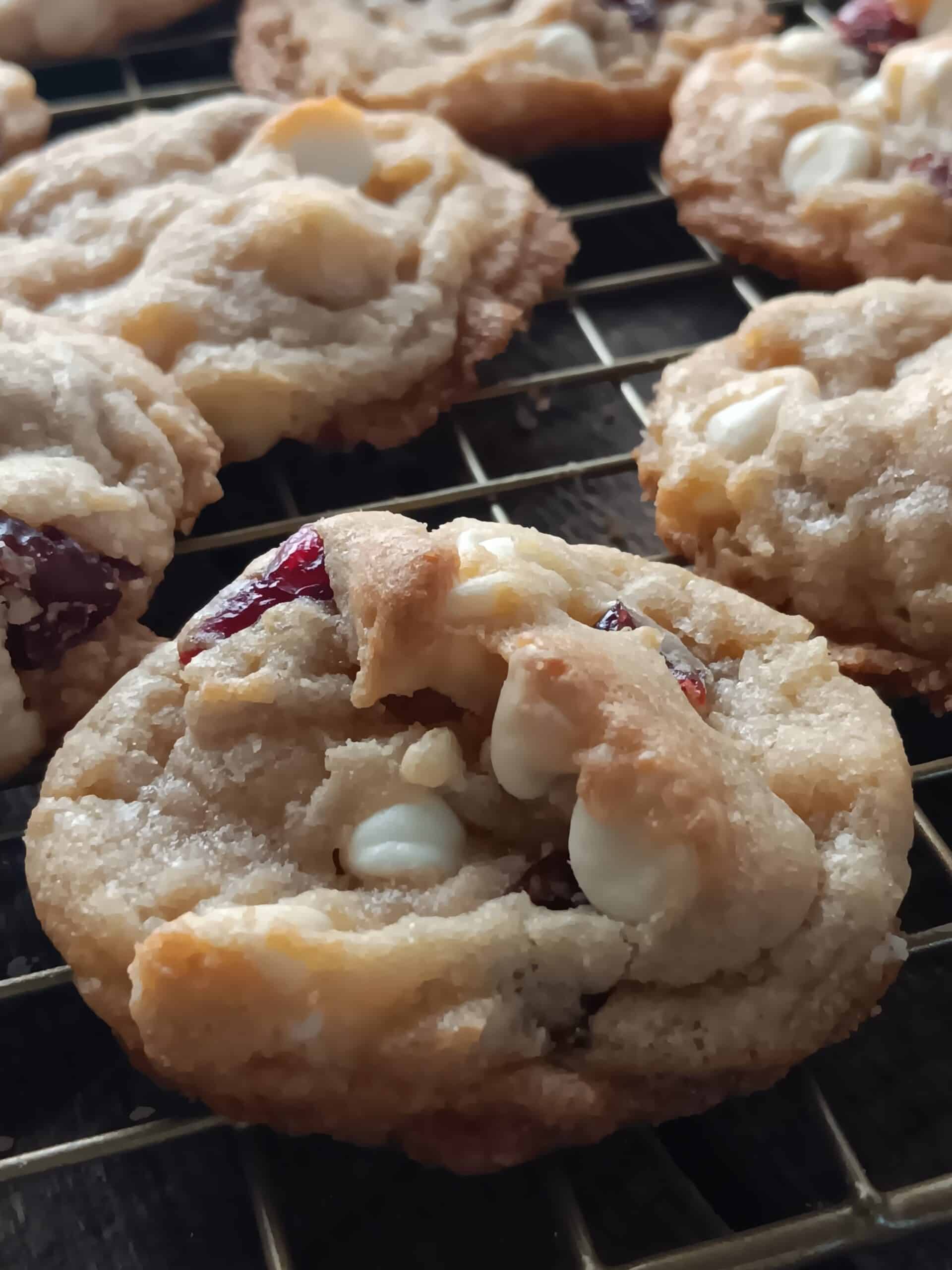 Cranberry White Chocolate Cookies