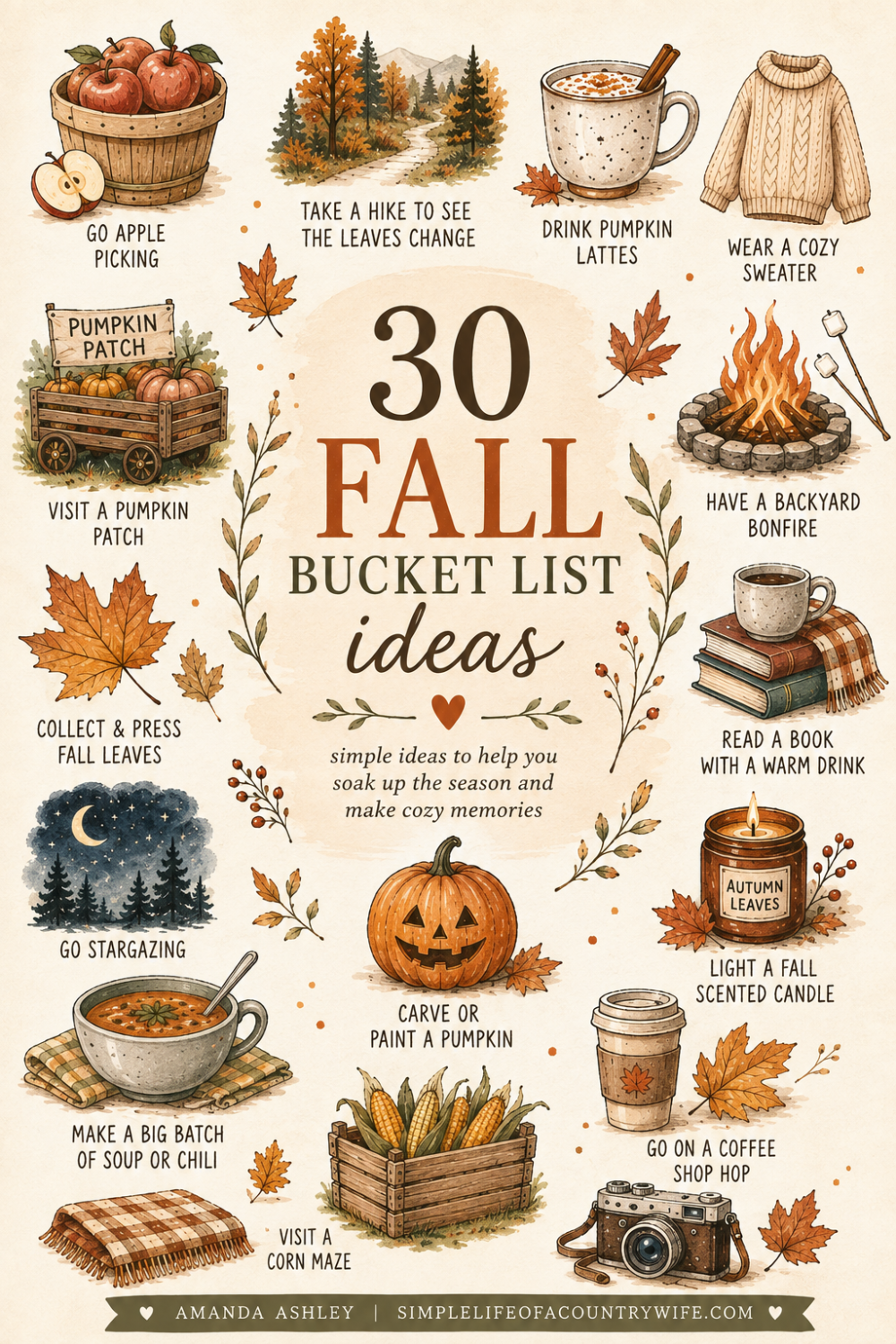 Fall Bucket List: 30 Cozy Things to Do Before Winter Hits